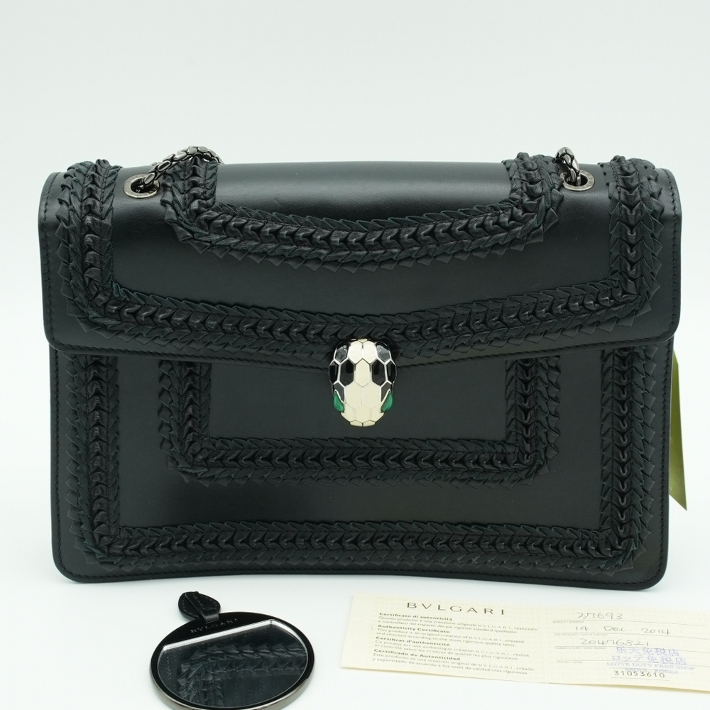 Authenric Bulgari Black Women's Bag